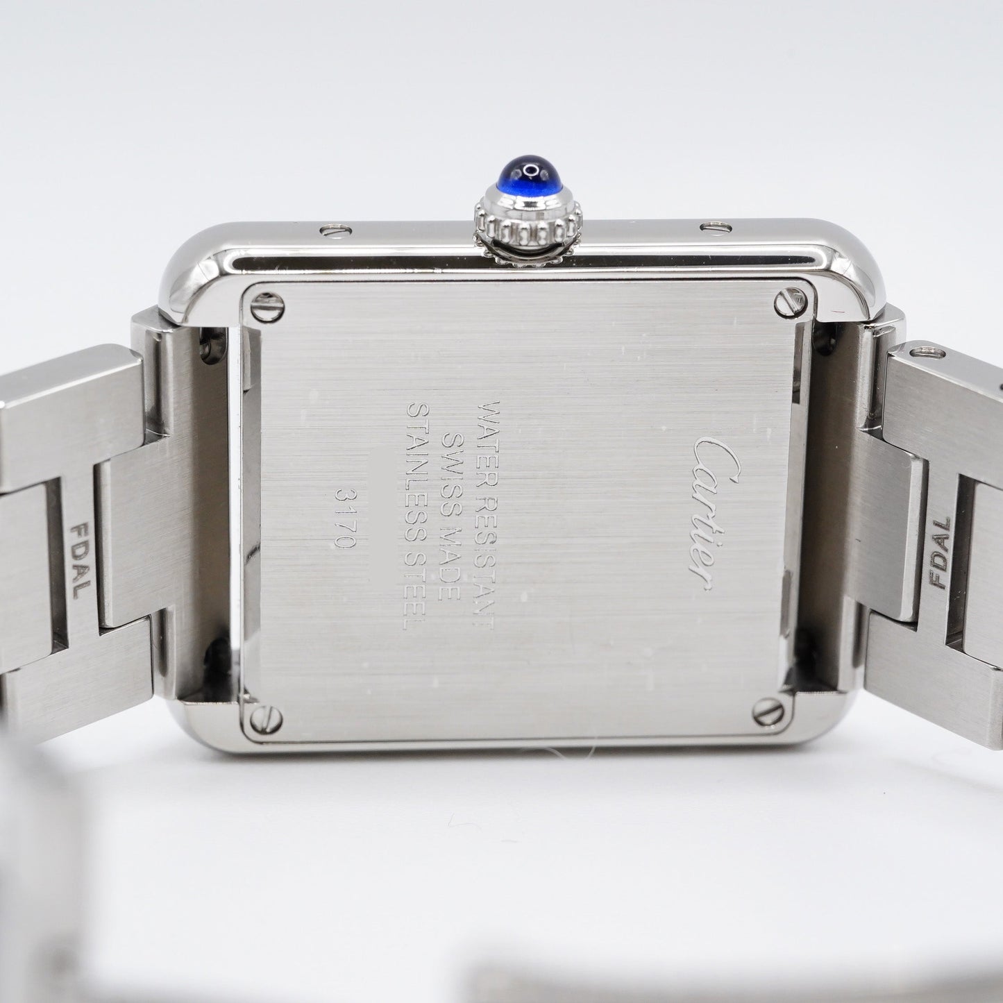 【中古】カルティエ タンクソロ SM W5200013 SSブレスレット｜正規店コンプリートサービス済