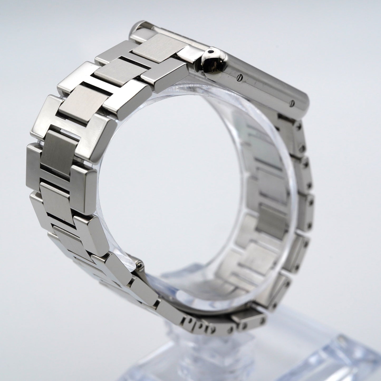 【中古】カルティエ タンクソロ SM W5200013 SSブレスレット｜正規店コンプリートサービス済