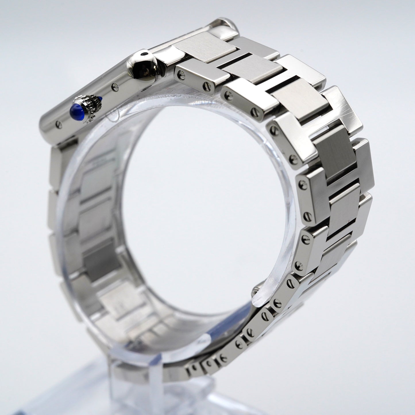【中古】カルティエ タンクソロ SM W5200013 SSブレスレット｜正規店コンプリートサービス済