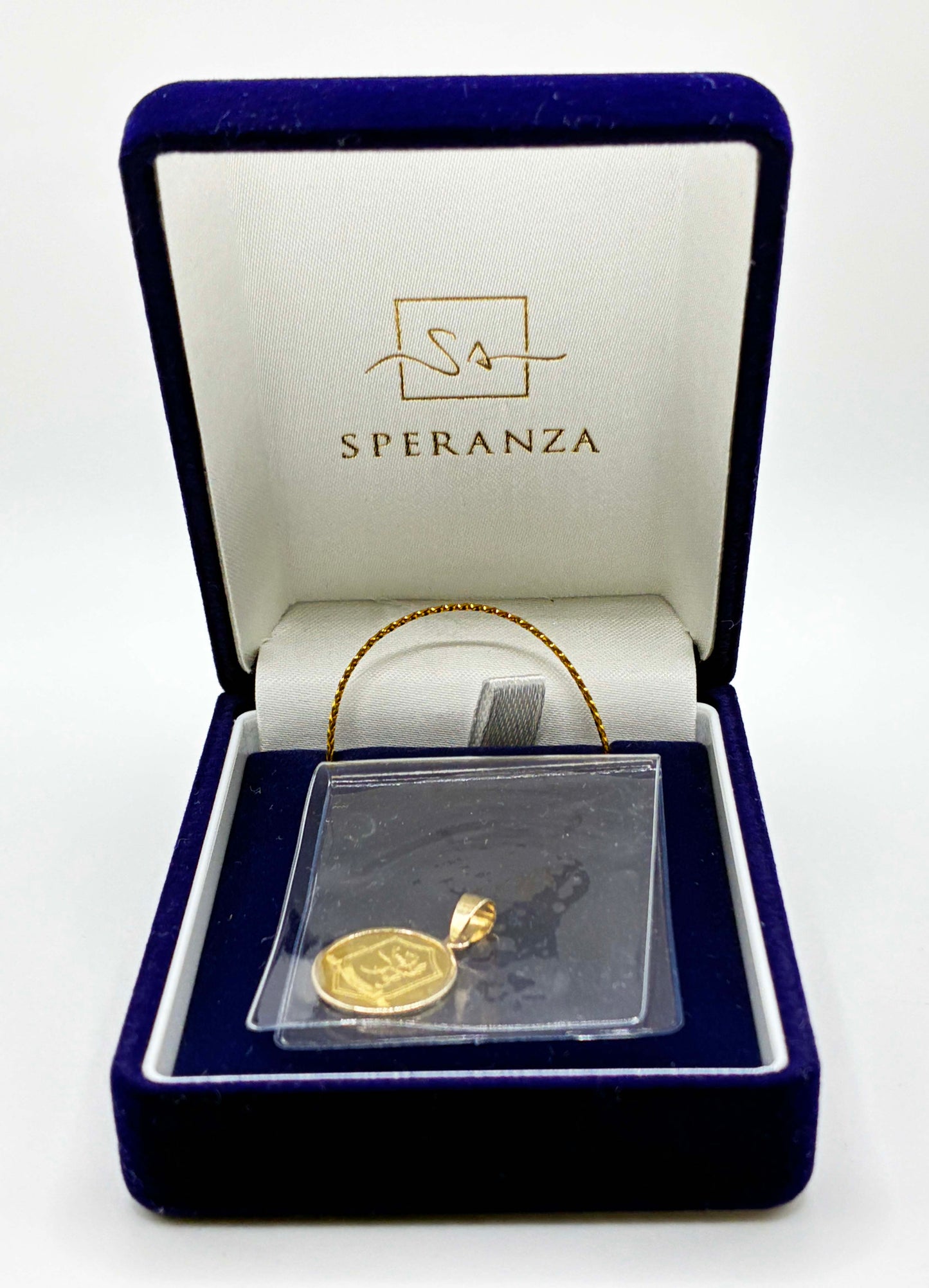 【美品】K24/K18 SPERANZA クラウン＆ライオン コインペンダント